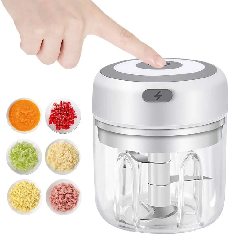 Portable Mini Electric Vegetable Chopper - 1 Count