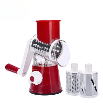 3 in 1 Rotary Cheese Grater Vegetable Slicer