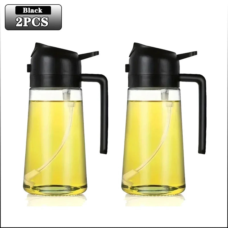 2-in-1 Kitchen Oil Sprayer Multiuse Dispenser