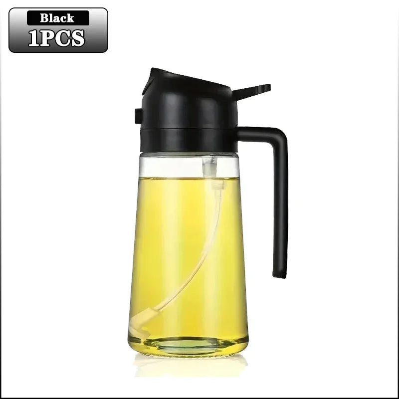 2-in-1 Kitchen Oil Sprayer Multiuse Dispenser